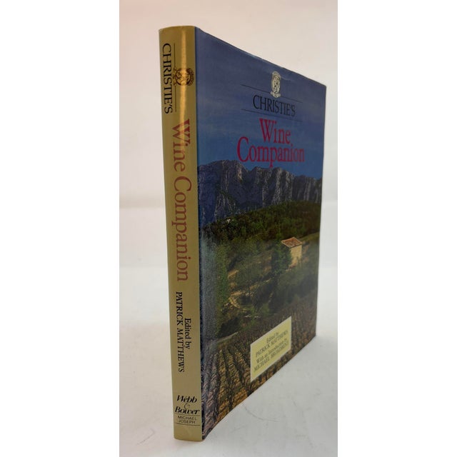 Christie's Wine Companion Hardcover by Patrick Matthews 1967 1st Ed. For Sale - Image 4 of 10