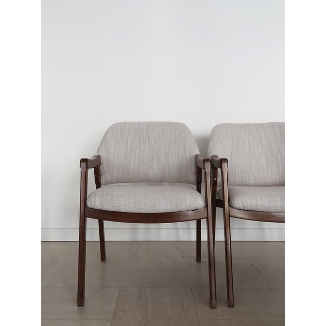 Set of Italian Model 814 Armchairs by Ico Parisi for Cassina, 1960s For Sale - Image 9 of 18