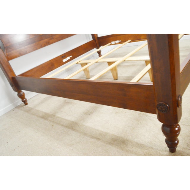 Late 20th Century Ethan Allen King Bed For Sale - Image 5 of 10