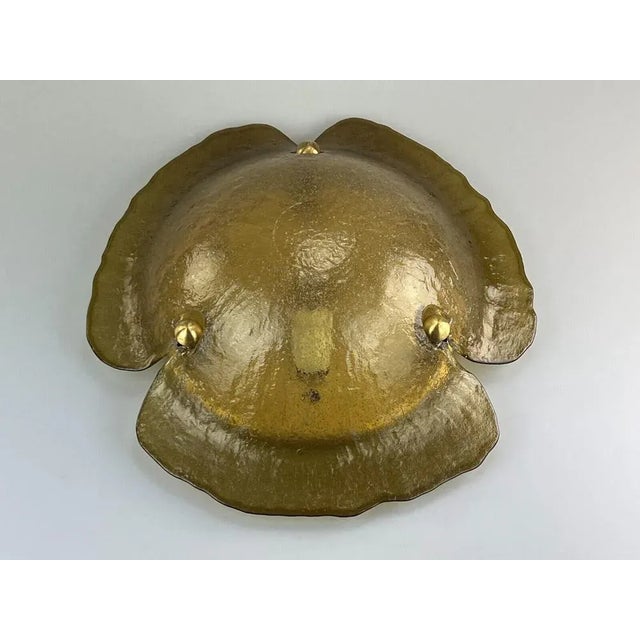 Mid-Century Space Age Ceiling Lamp in Glass from Peill & Putzler, 1970s For Sale - Image 13 of 13