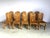 Gorgeous chalet style dining chairs from Effezeta Italy with ergonomically shaped seats and backrests. beautiful pine wood...