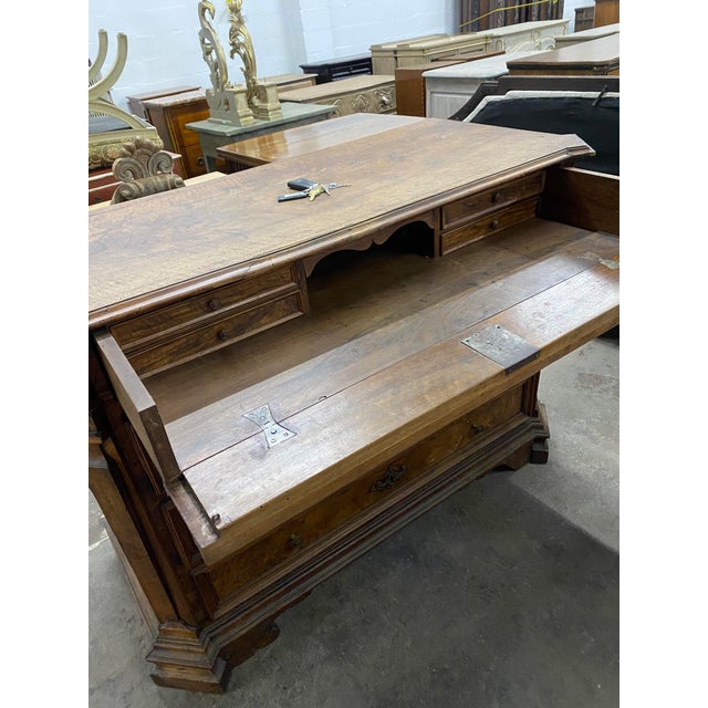 Early 18th C. Chest W/ Secretary, Italy For Sale - Image 11 of 11