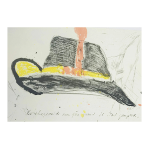 Francois Martin Lithograph N5-2d, Noise 1988
