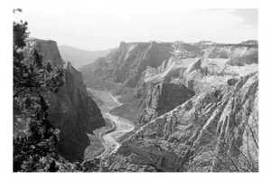 Erich Andres, Zion National Park, Photographic Print