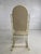 Italian Rocking Chair in Brass and Beige Skaï, 1950s For Sale - Image 4 of 13