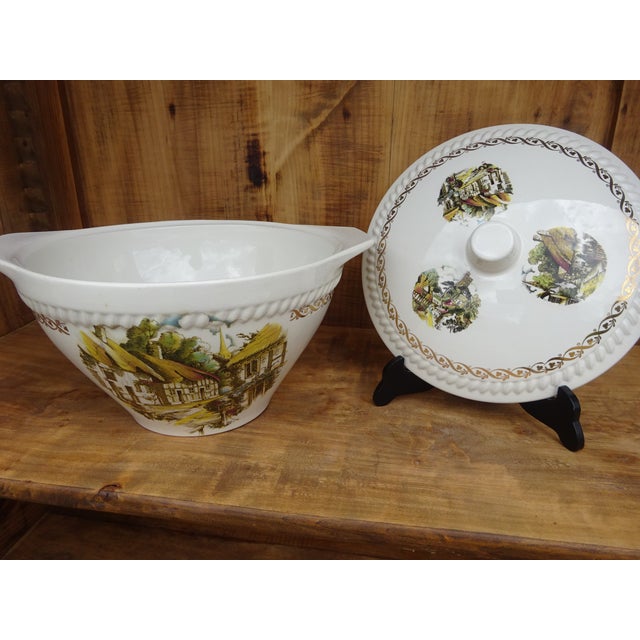 Earthenware Tureen from Keller & Guérin, 1890s For Sale - Image 5 of 13