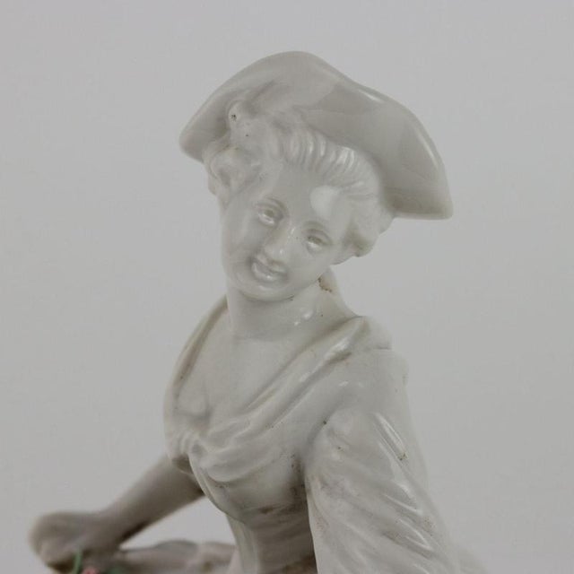 20th Century Porcelain Figurine from Rudolstadt, Germany For Sale - Image 3 of 10