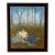 Late 20th Century Egg Tempera & Gold Leaf Painting on Wood “Nicholas” by Valeria Mariscal For Sale