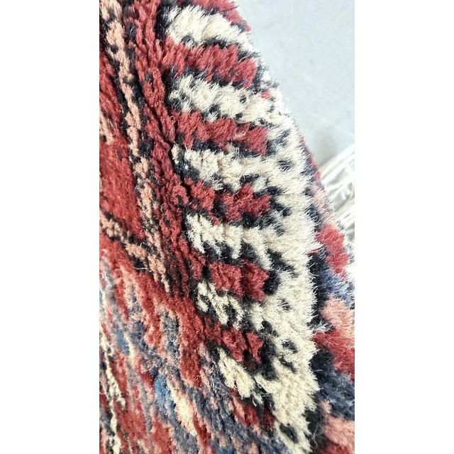 Vintage Handwoven Bokhara Wool Rug, Turkmenistan, 1960s For Sale - Image 10 of 18