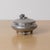 1930s French Pewter Floral Vide Poche With Lid For Sale - Image 4 of 11