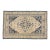 Mid 20th Century Anatolian Medallion Rug in Indigo, Cream & Muted Green For Sale