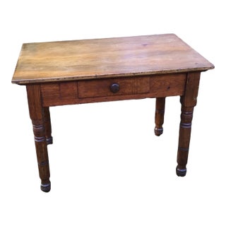 Antique Country Kitchen Work Table For Sale