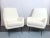 Set of Italian White Velvet Armchairs, 1950s For Sale - Image 18 of 18