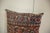 Old New House Vintage Meshed Rug Fragment Pillow For Sale - Image 4 of 6