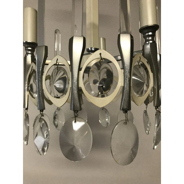 Mid-Century Italian Chandelier by Gaetano Sciolari For Sale - Image 6 of 10