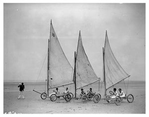 'Sand Yachts' Unframed Archival Pigment Print