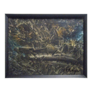 Early 21st Century D.F. Gatling Acrylic On Arches Paper