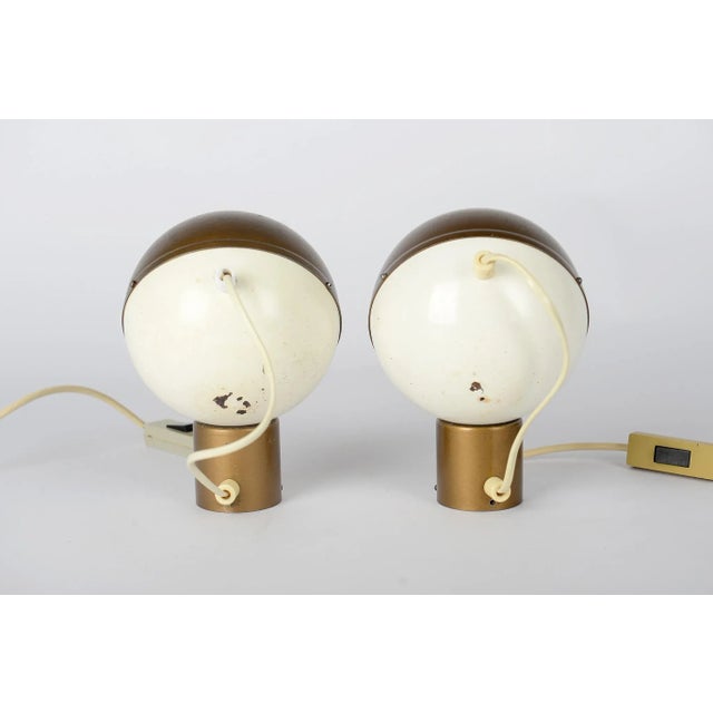 Metal Mid-Century Modern Magnetic Sconces by Drukov, 1960s, Set of 2 For Sale - Image 7 of 11