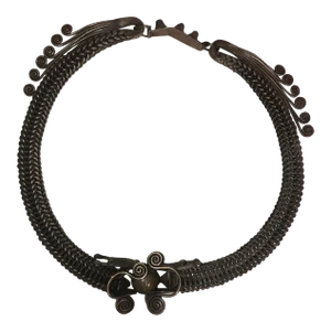 Chinese Silver Ceremonial Artifact With Scrollwork