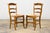 Set of 12 French Louis Philippe Style Walnut Dining Chairs With Rush Seats For Sale - Image 15 of 18