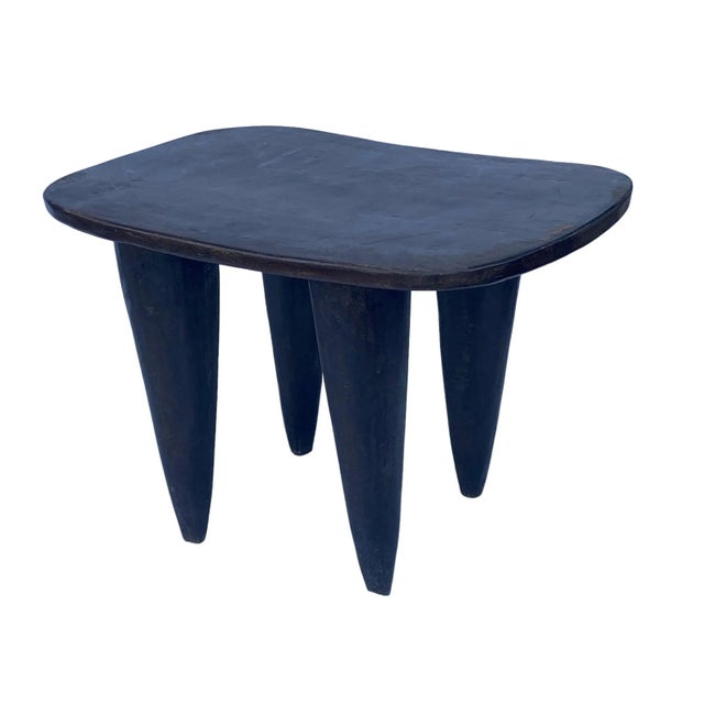 African African Senufo Stool / Table I Coast 27.5" W by 19" H For Sale - Image 3 of 8