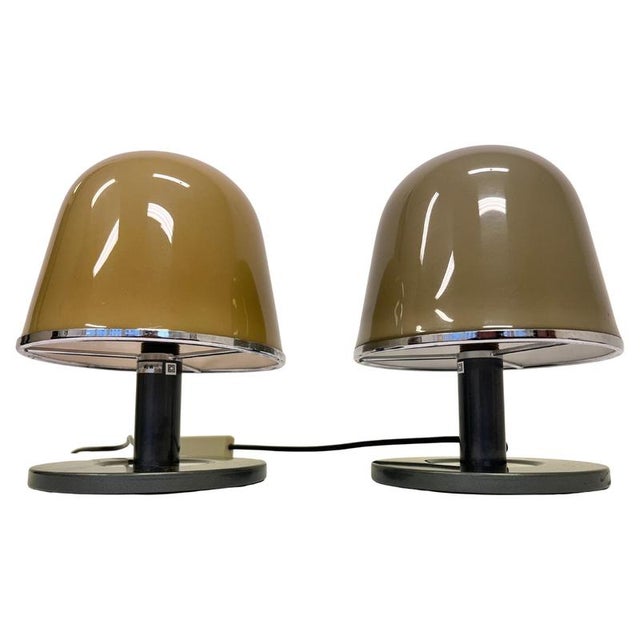 Mid-Century Modern Table Lamps by Franco Bresciani, 1970s, Set of 2 For Sale - Image 9 of 9