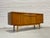 Mid Century Modern Zebrawood Sideboard / Credenza | Drop Front Bar Cabinet | Vintage MCM Storage Buffet, C. 1960s For Sale - Image 12 of 14