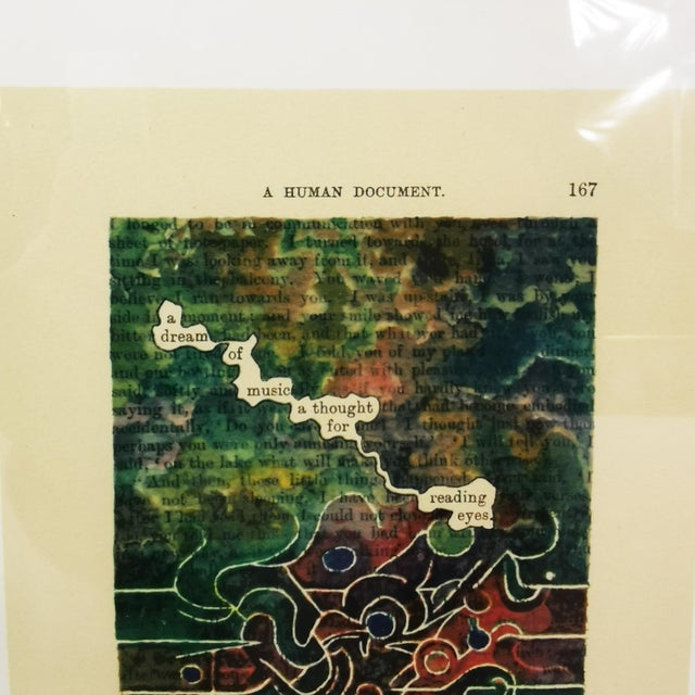 Tom Phillips, A Humument, 1970s, Lithograph For Sale - Image 4 of 10