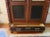 19th Century Belgium Aesthetic Period Faux Grain Painted Display Cabinet For Sale - Image 9 of 13
