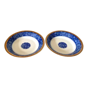 Vintage T&t Table Collection by Tono Soup Bowls S/2