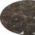 2020s Hastings Brown Marble Accent Table For Sale - Image 5 of 6