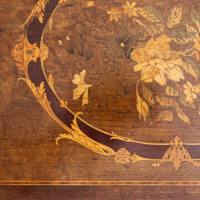 Napoleon III Two-Tier Side Table, Second Empire Style, France, 19th Century For Sale - Image 14 of 15