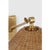 Description: Marie Flanigan's Wimberly combines organic materials with refined metals. The linear, wrapped floor lamp is...