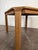 Brown Vintage 1970's Oak Dining Table For Sale - Image 8 of 18