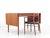 Scandinavian Teak Desk with 2 Flaps attributed to Hans Wegner, 1950s For Sale - Image 4 of 15