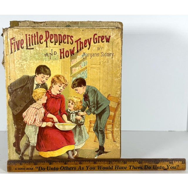 Antique Children's Book Collection: 1880s-1890s Lithographs & Etchings For Sale - Image 10 of 10