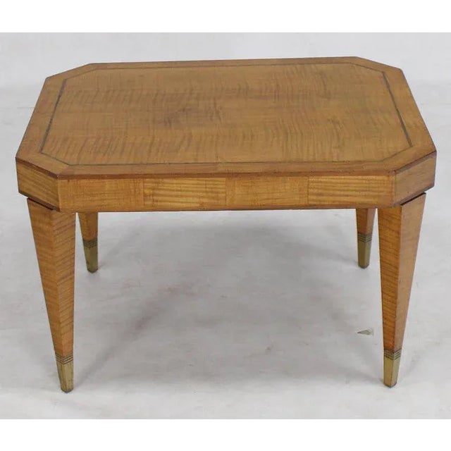 Mid-Century Modern Mid-Century Modern Tommy Parzinger Occasional Rectangular Side Table For Sale - Image 3 of 9