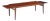 Johannes Andersen Mid Century Danish Rosewood Hidden Leaf Coffee Table For Sale