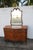 French Early 1900s Inlay Carved Dresser Bathroom Vanity and Mirror For Sale - Image 17 of 18