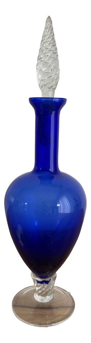 Carafe in Blue Glass