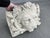 Gray Cast Stone Lion Head Fountain Mask with Oak Leaves and Acorns For Sale - Image 8 of 16
