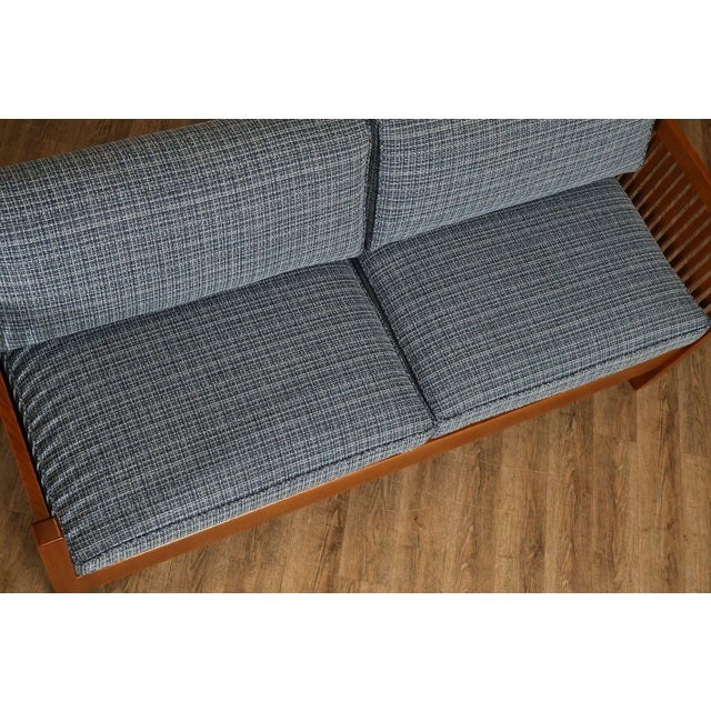 Stickley Mission Collection Oak Spindle Sofa For Sale - Image 14 of 18