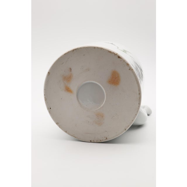 1900s Antique Chinese Large Teapot, Porcelain For Sale - Image 11 of 12