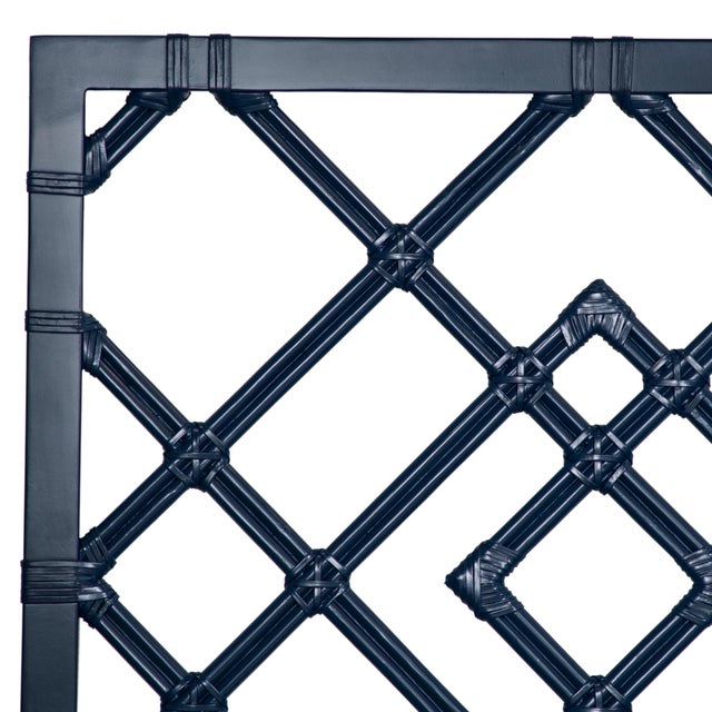 Coastal Darien Platform Bed Twin, Navy Blue For Sale - Image 3 of 6