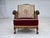 Vintage Danish Chair in Woven Wool and Velour, 1940s For Sale - Image 6 of 18