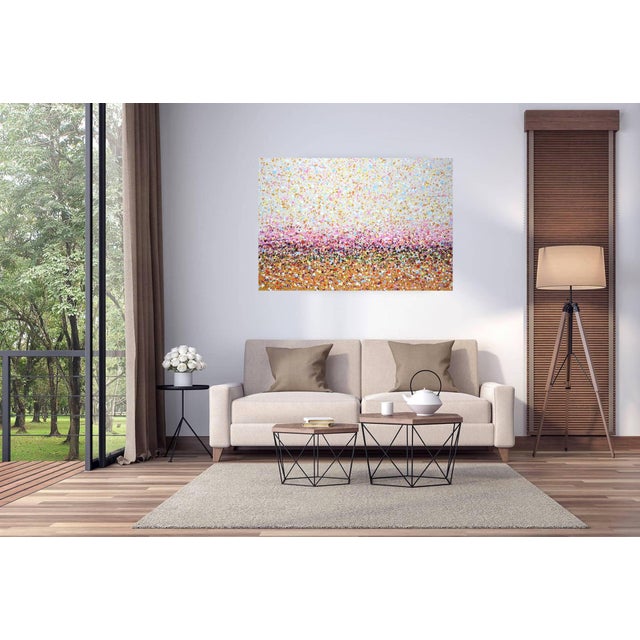 Copper Early 21st Century Expression 10.Modern Original Hand Painting. For Sale - Image 8 of 12