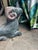 African Double Sided Wooden Ram Sculpture For Sale - Image 3 of 5
