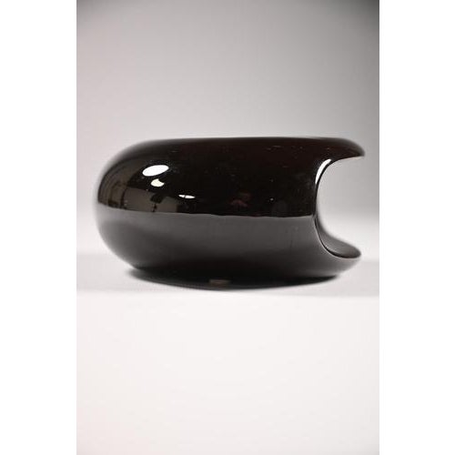 Model 411 Ashtray in Brown Glazed Ceramic from Sicart For Sale - Image 9 of 9