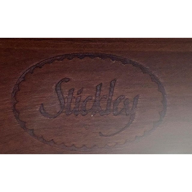 Vintage Stickley Glass Top Cocktail or Coffee Table For Sale - Image 15 of 17