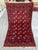 Red Bokhara Hand-Knotted Wool Rug - 5'8" X 3'4" For Sale - Image 13 of 13
